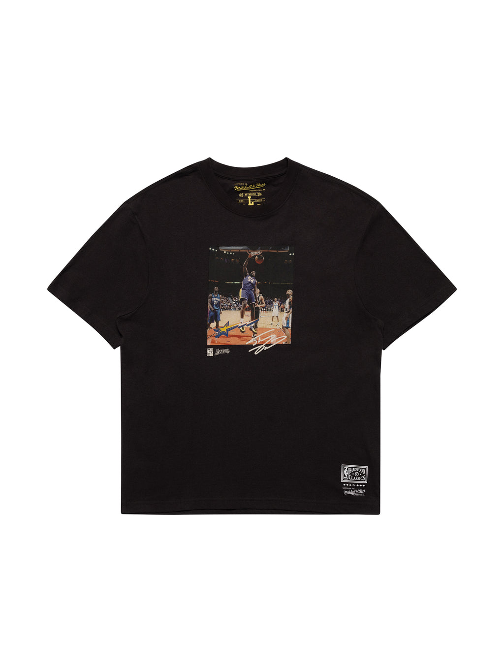 M&N Shaquille O'Neal Photo Tee AS2K (Faded Black)