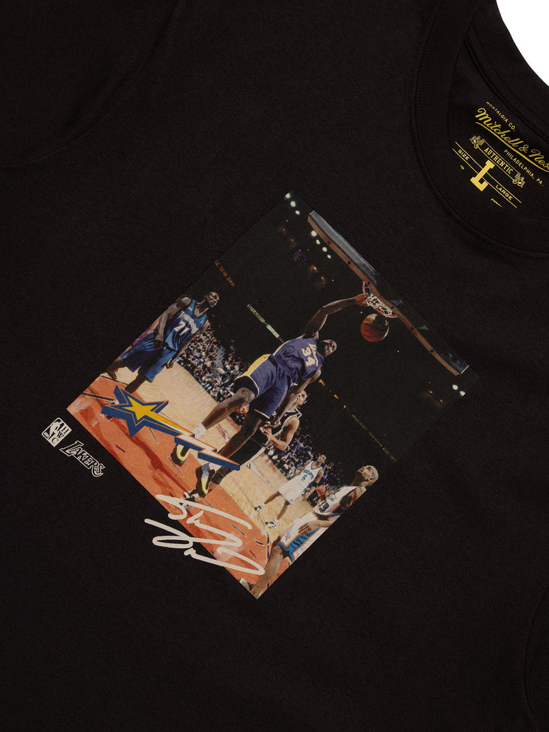 M&N Shaquille O'Neal Photo Tee ASG (Faded Black)