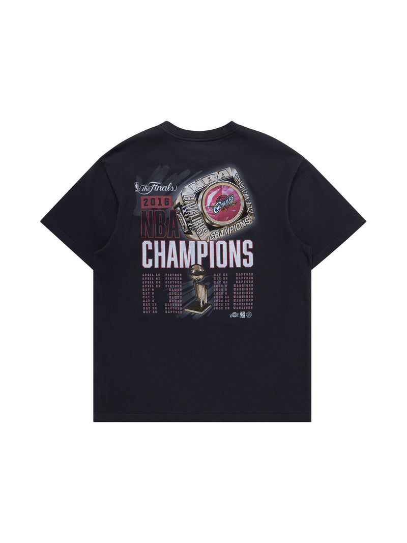 M&N Cleveland Cavaliers "Road to The Finals" Tee (Faded Black)