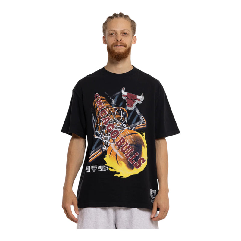 M&N On Fire Tee - Bulls