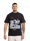 M&N Moon Rock Tee - Chicago Bulls (Faded Black)