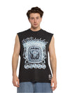 M&N Chicago Bulls Electric Muscle Tee - (Faded Black)