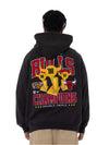 M&N Pinnacle Hoodie - Chicago Bulls (Faded Black)