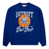 M&N Detroit Pistons "Bad Boys" Crew (Blue)