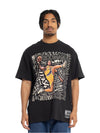 M&N Abstract Dennis Rodman Player Tee - Los Angeles Lakers (Faded Back)