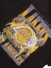 M&N Los Angeles Lakers City Strike Tee (Faded Black)