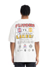 M&N 1989 NBA Finals Tee - Johnson VS Rodman (Vintage White)