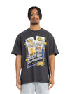 M&N 2001 NBA Finals Tee - Lakers VS 76ers (Overdyed Black)