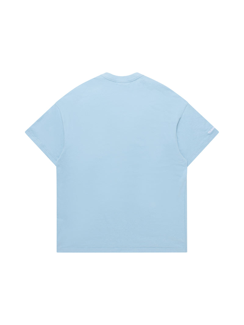 M&N Street Court Tee - Philadelphia 76ers (Light Blue)