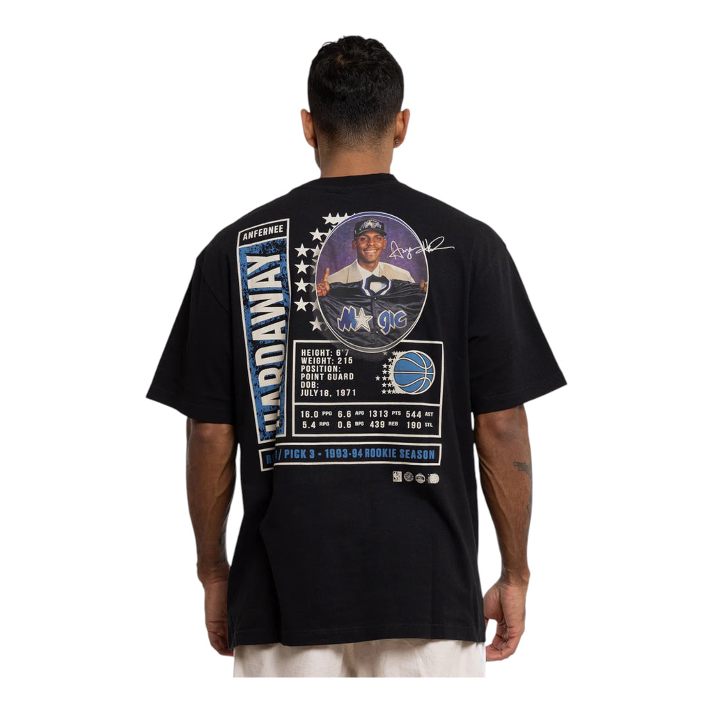 M&N Rookie Year Draft Tee - Penny Hardaway (Faded black)