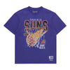 M&N Fire N Lightning Tee - Phoenix Suns (Purple)