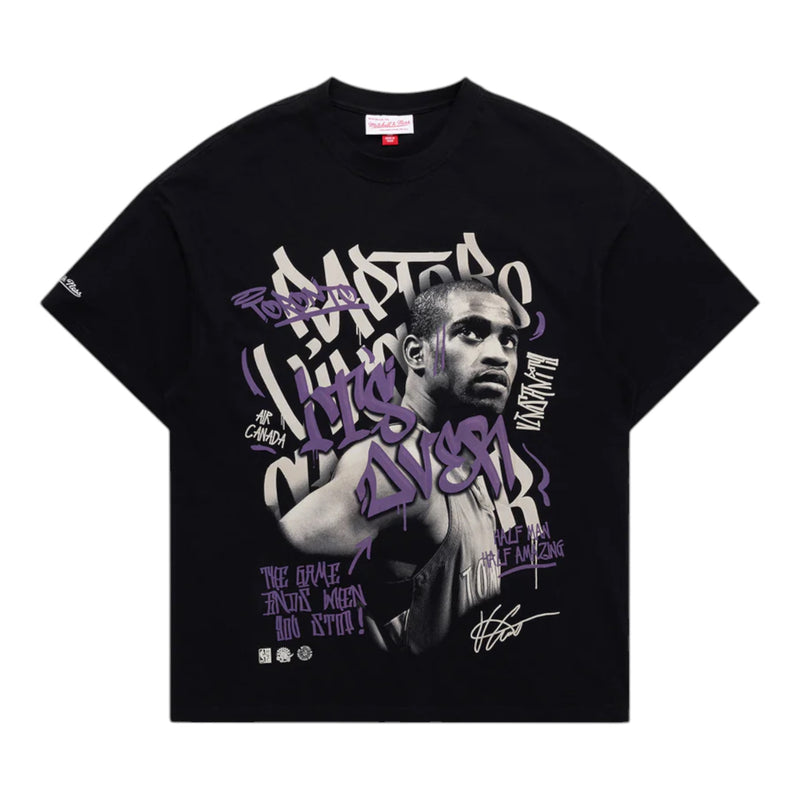 M&N Vince Carter "Its Over" Tee (Faded Black)