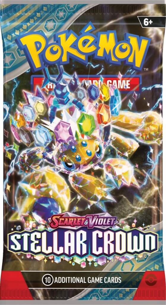 Pokemon TCG Scarlet & Violet Stellar Crown Booster Pack