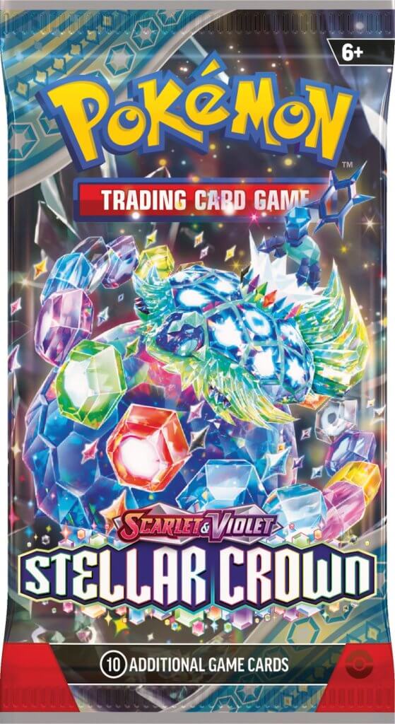 Pokemon TCG Scarlet & Violet Stellar Crown Booster Pack