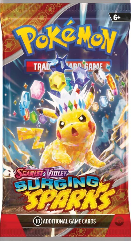 Pokemon TCG Scarlet & Violet Surging Sparks Booster Pack