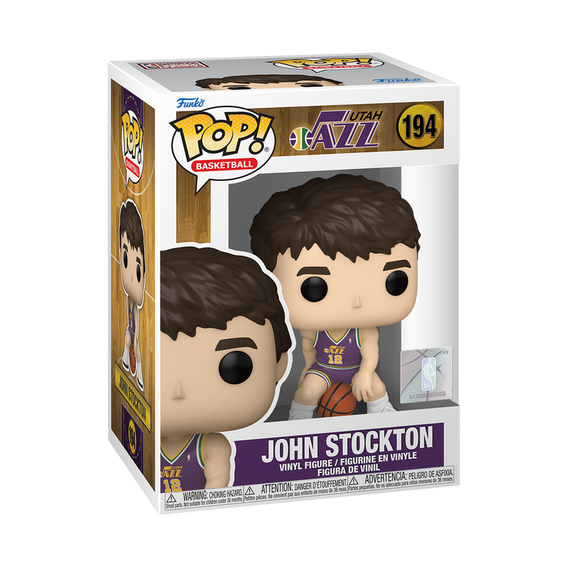 Pop Vinyl NBA Legends - John Stockton (Rookie) #194