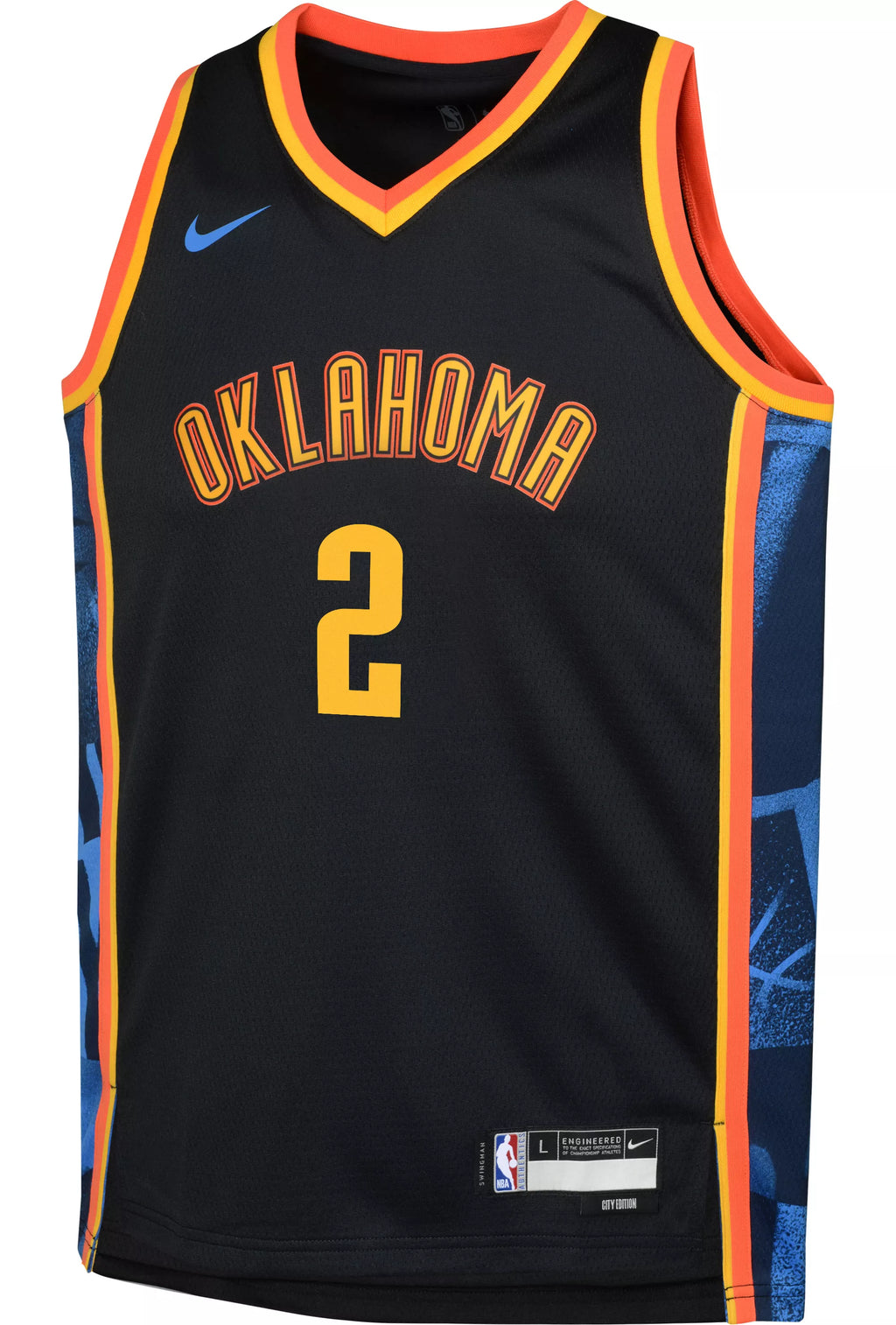 Youth Shai Gilgeous Alexander City Edition Swingman Jersey (Oklahoma City Thunder)