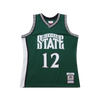 M&N NCAA HWC Swingman Jersey Mateen Cleaves Michigan State Spartans 1999/00 (Green)