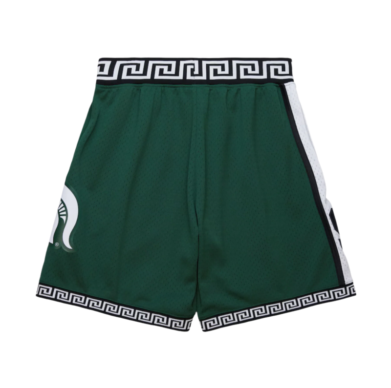 M&N NCAA HWC Swingman shorts  Michigan State Spartans 1999/00 (Green)