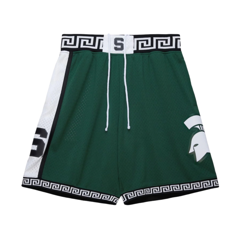 M&N NCAA HWC Swingman shorts  Michigan State Spartans 1999/00 (Green)