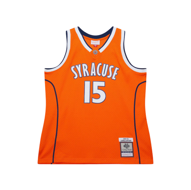 M&N NCAA HWC Swingman Jersey Carmelo Anthony Syracuse Orangemen 2002/03 (Orange)