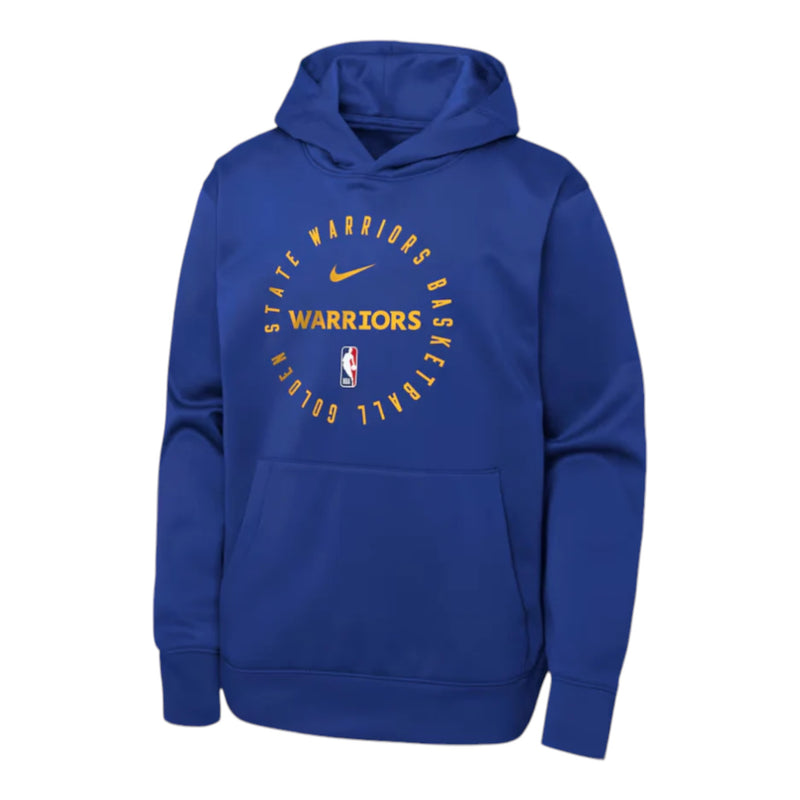 Youth Nike NBA Dri-Fit Spotlight Hoodie - Golden State Warriors