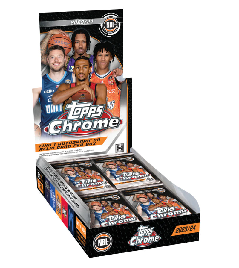 TOPPS CHROME 20232024 NBL Basketball Card Pack Hoops Heaven