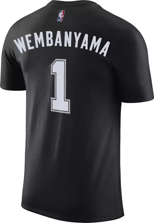 Youth Nike Victor Wembanyama Icon N&N Tee - San Antonio Spurs