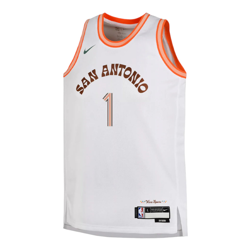 Youth Victor Wembanyama City Edition Swingman Jersey (San Antonio Spurs)