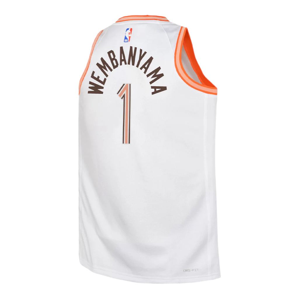 Youth Victor Wembanyama City Edition Swingman Jersey (San Antonio Spurs)