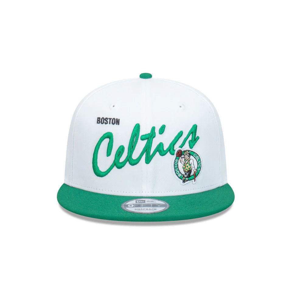 New Era 950 Vintage Script Snapback - Boston Celtics