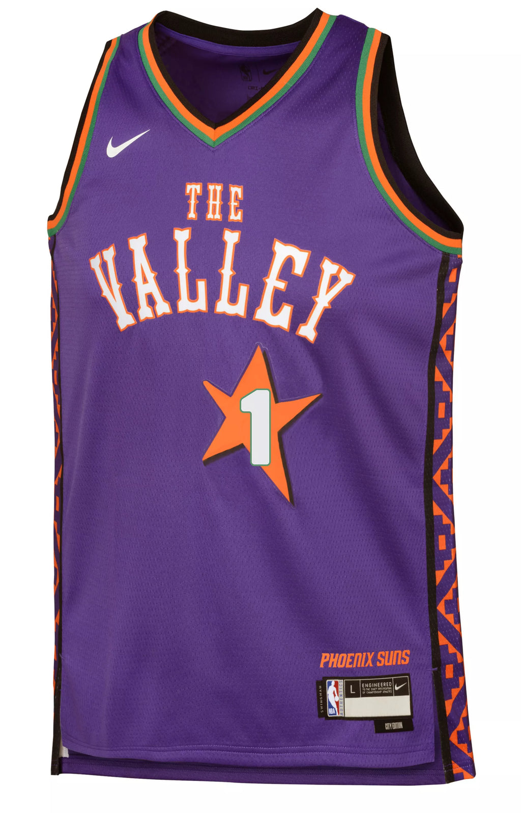 Youth Devin Booker City Edition Swingman Jersey (Phoenix Suns)