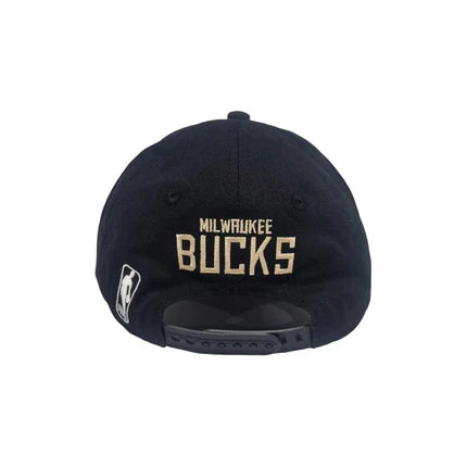 Youth NBA Essentials 6 Panel Snapback - Milwaukee Bucks