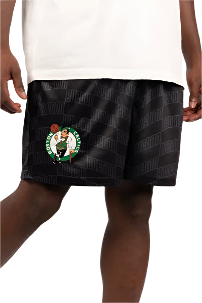 New Era AOP Graphic Short NBA Street Soccer - Boston Celtics