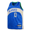 Youth Dame Lillard City Edition Swingman Jersey (Milwaukee Bucks)