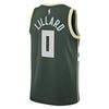 Nike Swingman NBA Damian Lillard Milwaukee Bucks Icon Jersey 2022/23 - DN2012-332