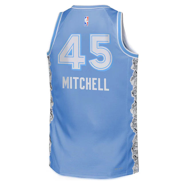 Youth Donovan Mitchell City Edition Swingman Jersey (Cleveland Cavaliers)