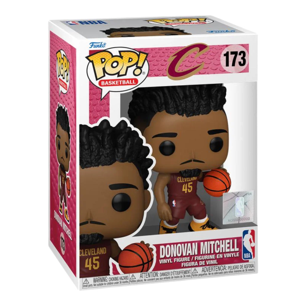 Pop Vinyl NBA Donovan Mitchell (Maroon Uni) #173