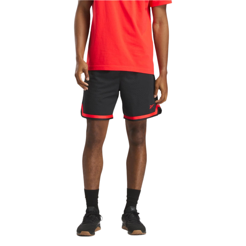 Reebok Basketball Transition Short - Black/Energy Red - 100216389