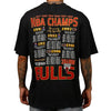 M&N Explode Champions Tee - Chicago Bulls (Overdyed Black