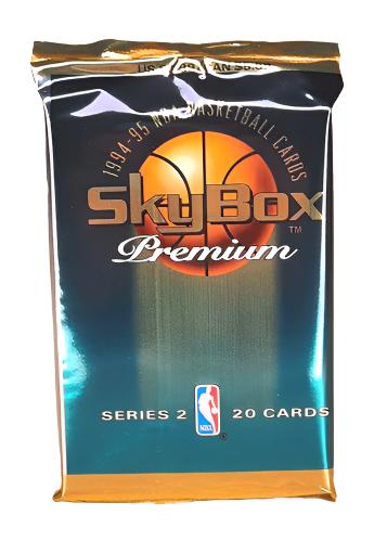 Skybox Premium 1994-95 NBA Cards Series 2 Jumbo pack (20 cards)