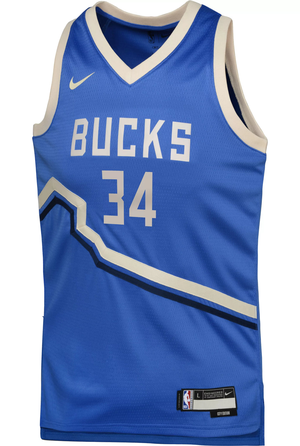 Youth Giannis Antetokounmpo City Edition Swingman Jersey (Milwaukee Bucks)