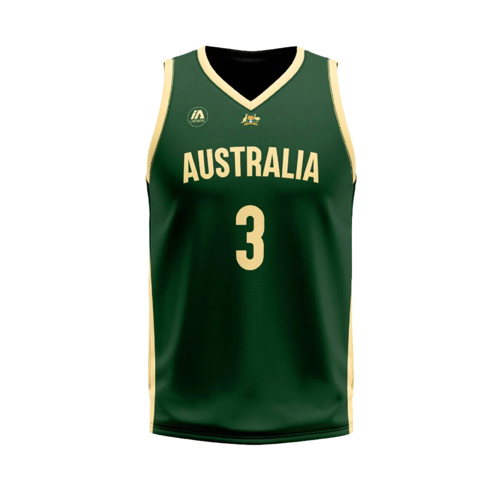 Australian Boomers Jersey - Josh Giddey (Green)