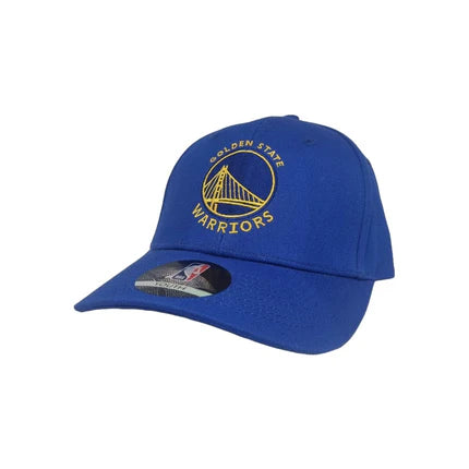 Youth NBA Essentials 6 Panel Snapback - Golden State Warriors (Blue)