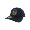 Youth NBA Essentials 6 Panel Snapback - Golden State Warriors (Black)