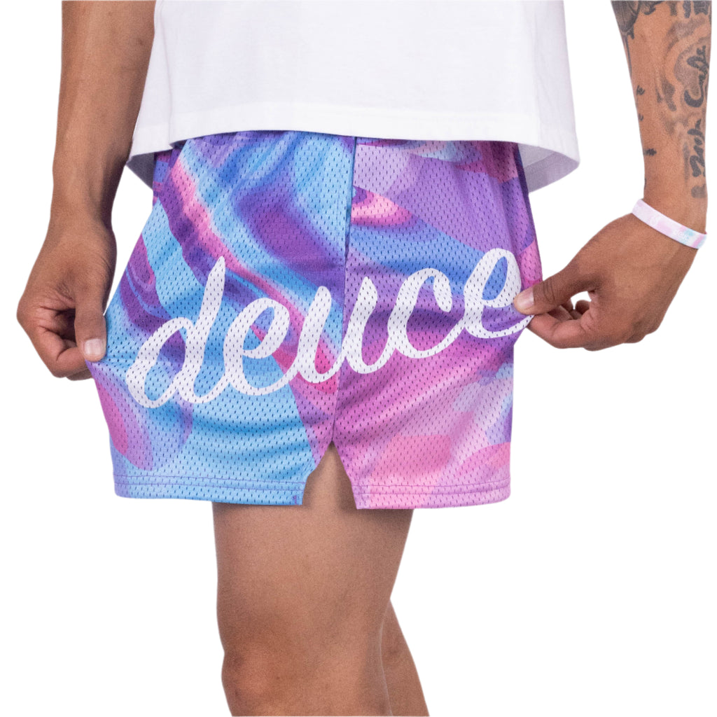 Deuce Mesh Shorts - Hologram