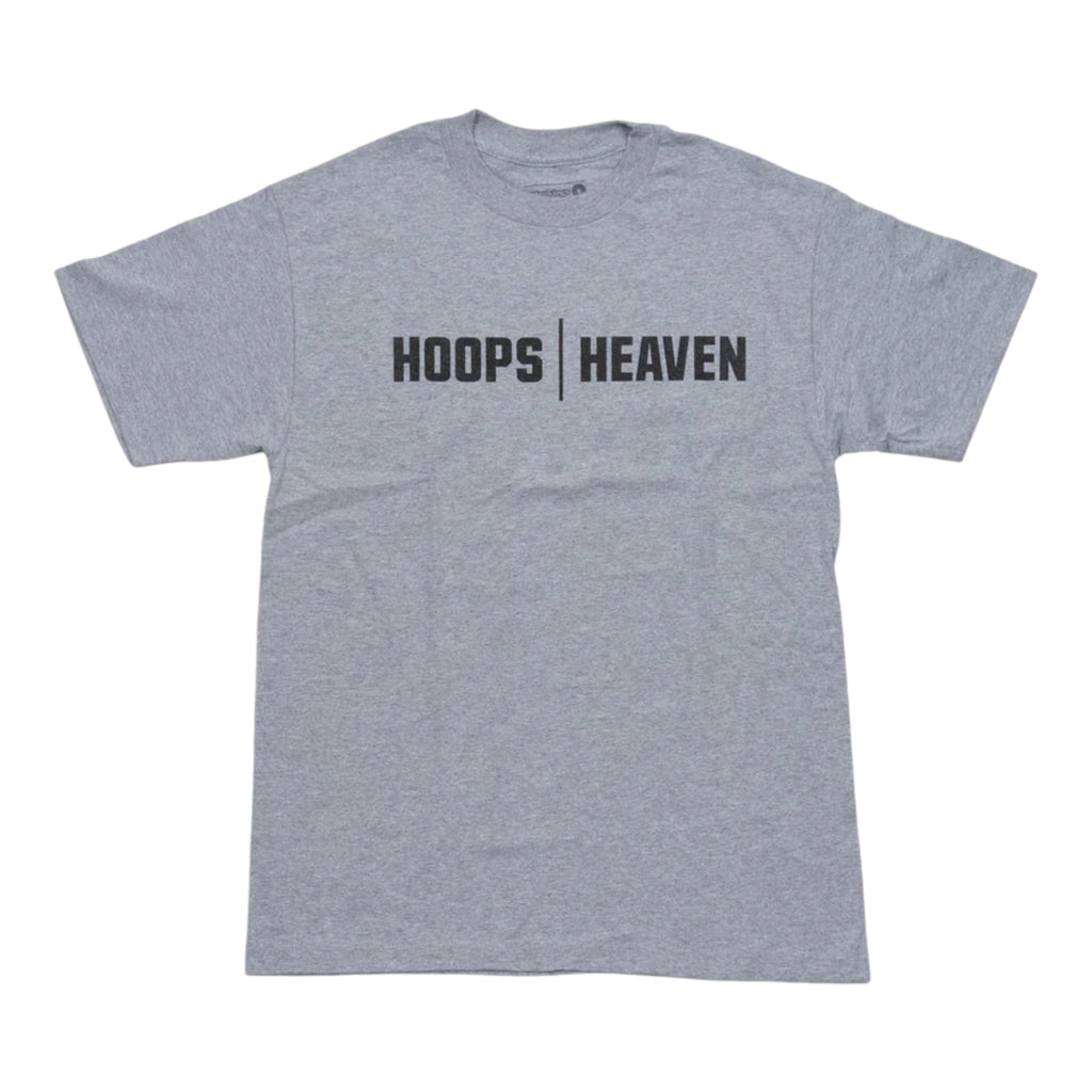 Hoops Heaven Word Tee Heather