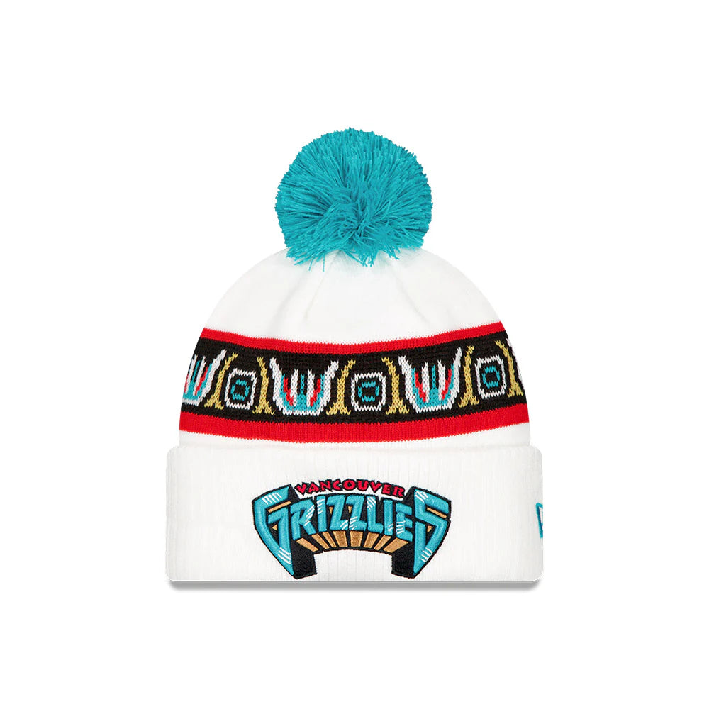 New Era Classic 24' Knit Beanie - Memphis Grizzlies