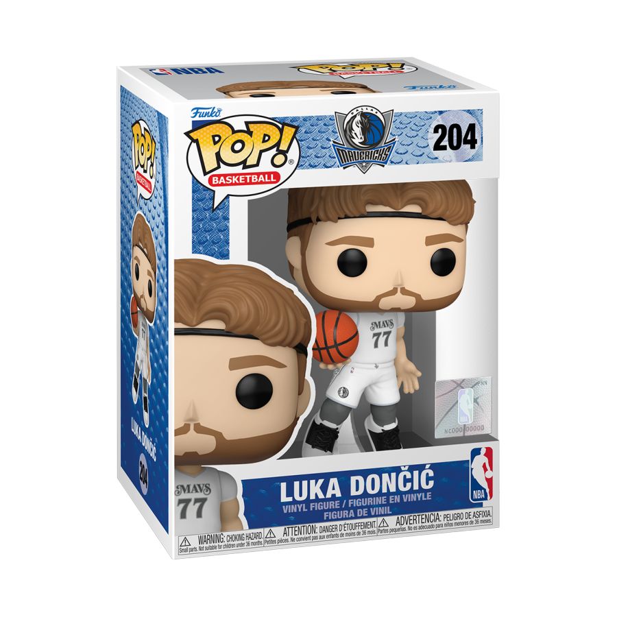 Pop Vinyl NBA -Luka Doncic #204 Mavs (City Edition 2024)