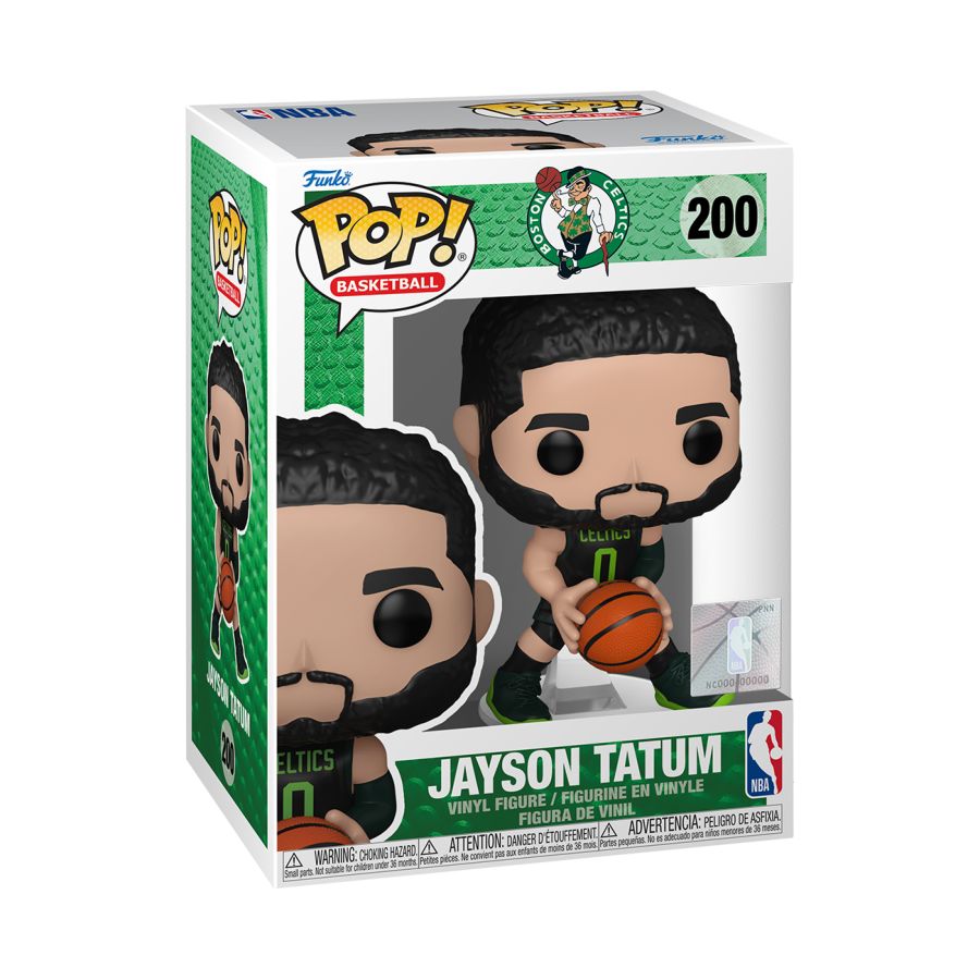 Pop Vinyl NBA - Jayson Tatum #200 Celtics (City Edition 2024)